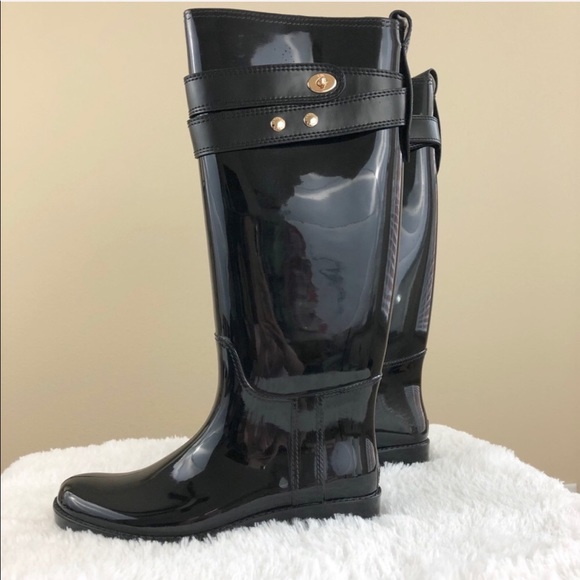 Coach Shoes - Coach Talia Rubber Rain Boots